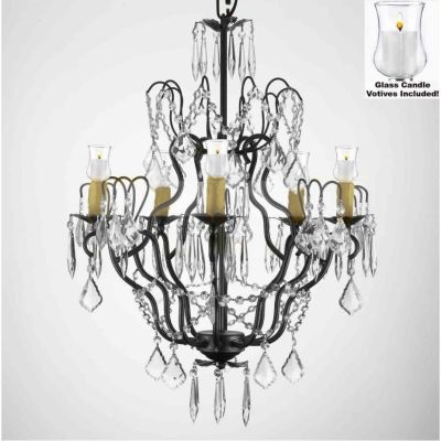 Image of Louis Crystal Chandelier 21"x27"